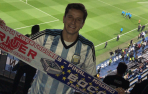 Olavide, un hincha más de River