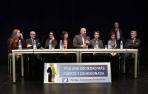 Un abarrotado  Civivox de Iturrama acogió ayer tarde la presentación del proyecto Aprendizaje y Servicio de 90 alumnos de 4º de ESO y 1º de Bachillerato del colegio Larraona.