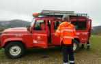 Efectivos de Bomberos han acudido al rescate.