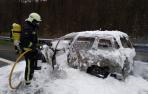 Efectivos de bomberos han sofocado el fuego.