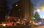 Incendio en la Av de la Plaza Norte de Barañáin.
