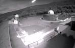 Las cámaras del Parque Astronómico de Montsec (Lérida) registraron el meteorito que se divisó en el norte de la península.