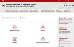 Web del Observatorio de la Realidad Social.
