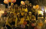 Disfraces en la Nochevieja de Pamplona 2018. PEDRO MIMBRERO