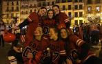 Disfraces en la Nochevieja de Pamplona 2018. PEDRO MIMBRERO