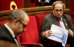 Torra no descarta una nueva declaración de independencia