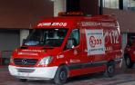 Una ambulancia de bomberos.