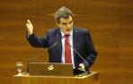 Guzmán Garmendia, portavoz de PSN en la comisión