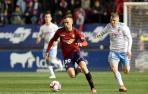 Rober Ibáñez, en el partido frente al Zaragoza.
