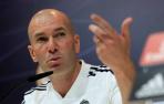 El entrenador francés del Real Madrid Zinedine Zidane.