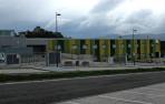 Las condiciones térmicas del patio del CP Auzalar, en Orkoien, en duda