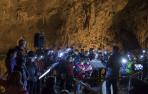 Concierto de txistu en la gruta