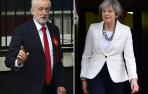 Theresa May y Jeremy Corbyn ya han depositado sus votos en Reino Unido