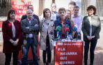 La candidata socialista María Chivite, en un acto de campaña