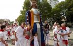 Fotos de los gigantes y cabezudos de Pamplona, 12 de julio de San Fermín 2018