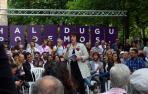 Pablo Iglesias, en Pamplona