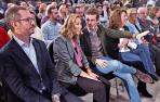 Desde la izda., Javier Maroto, Ana Beltrán, Pablo Casado, Carmen Alba, Amaya Zarranz y J.I. Del Burgo.
