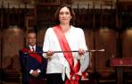 Ada Colau, tras su nombramiento como alcaldesa de Barcelona.