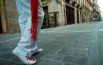 ¿A qué lado se lleva la faja en San Fermín?
