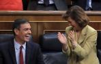 Carmen Calvo, sobre Podemos: "No llegamos a un punto de acuerdo"