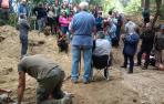 Localizada una nueva fosa común en Echalaz con al menos tres víctimas