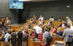 María Chivite, investida presidenta por mayoría simple gracias  a la abstención de Bildu