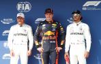 Verstappen firma su primera 'pole' en F1 y Sainz saldrá octavo en Hungría