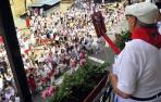 Foto del cohete de fiestas de San Martín de Unx 2019