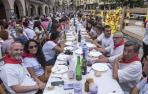 Una 'paella solidaria' para 400 en Estella