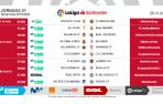 Horarios definitivos de la primera jornada de Liga.