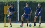Entrenamiento de Osasuna en Tajonar.