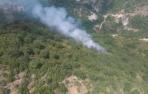 Incendio en la sierra de Lóquiz