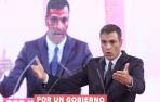 Pedro Sánchez, en la presentación de la propuesta abierta de 'Programa común progresista'.
