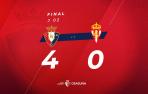 Goleada de las rojillas en el segundo triunfo de la temporada
