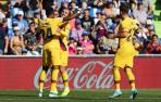 Luis Suárez y Junior Firpo dan la victoria al Barcelona en Getafe