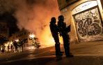 Seis detenidos durante la sexta noche de protestas en Barcelona