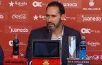Vicente Moreno, entrenador del Mallorca.
