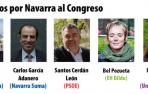 Diputados al Congreso por Navarra - 10N