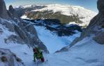 Mikel Zabalza: "Fue la escalada más dura que he vivido en Pirineos"