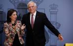 Borrell se despide del Ministerio: "Soy catalán, soy español y soy europeo"
