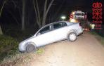Un herido grave arrollado por un coche que había sufrido un accidente en Sartaguda