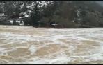 El río Esca, a su paso por Burgui