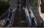 Se estudia cubrir las escaleras mecánicas de Azpilagaña