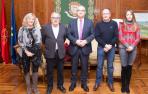 Maya se reúne con Sabalza para hablar sobre el centenario del C.A. Osasuna
