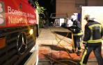 Atendida una persona por inhalar humo en un pequeño fuego en Monteagudo