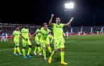 El Getafe duerme en Europa gracias a una brillante primera parte