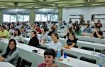 Un momento previo al examen MIR del año pasado.