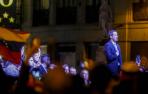 Guaidó llama a la "acción" en un encuentro con la diáspora venezolana en la Puerta del Sol