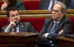 El cisma entre JxCat y ERC por Torra pone la legislatura al borde del abismo