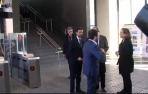 Torra inaugura junto a Colau y Aragonès una nueva estación de metro en Barcelona
